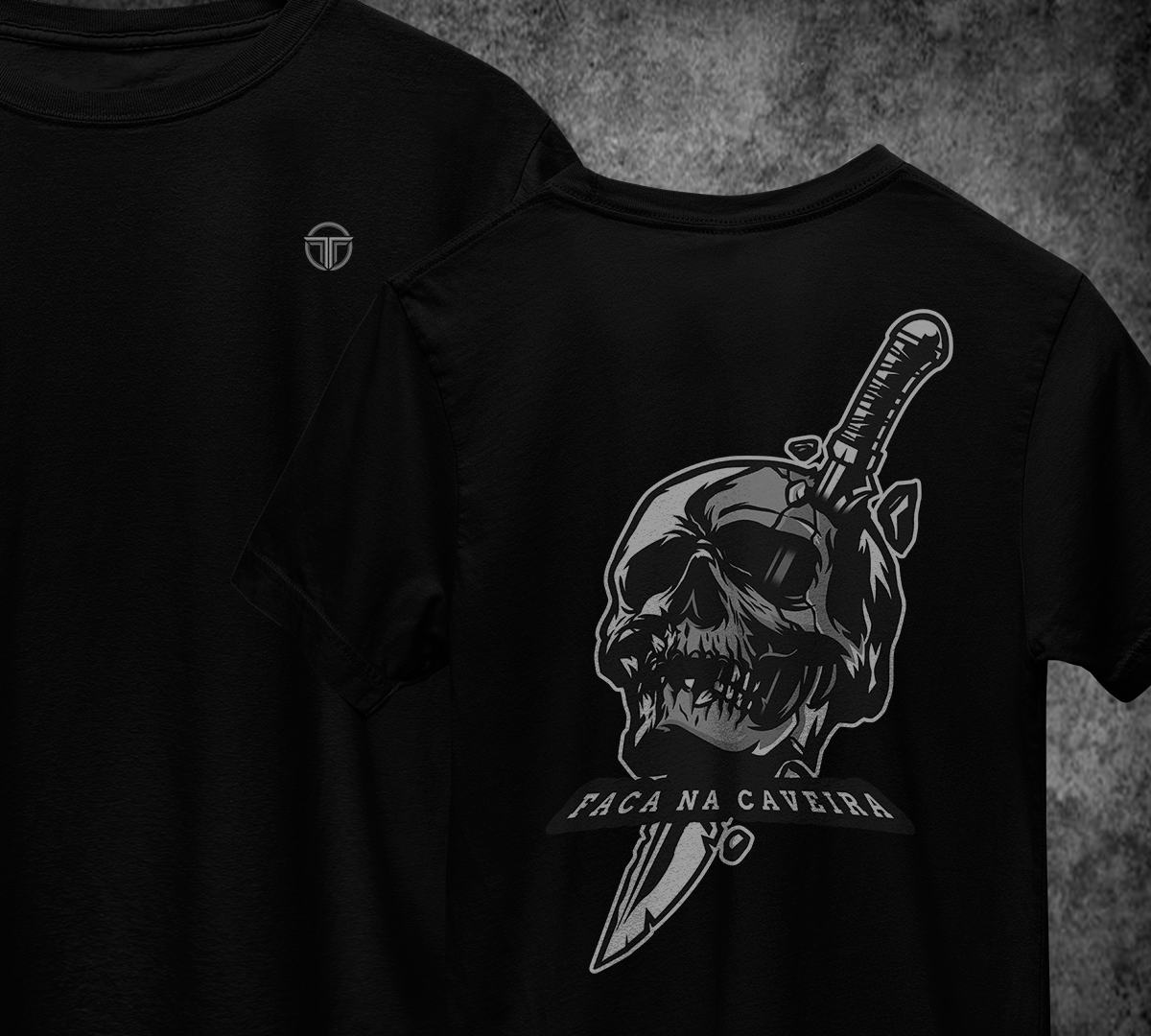 T-Shirt FACA NA CAVEIRA