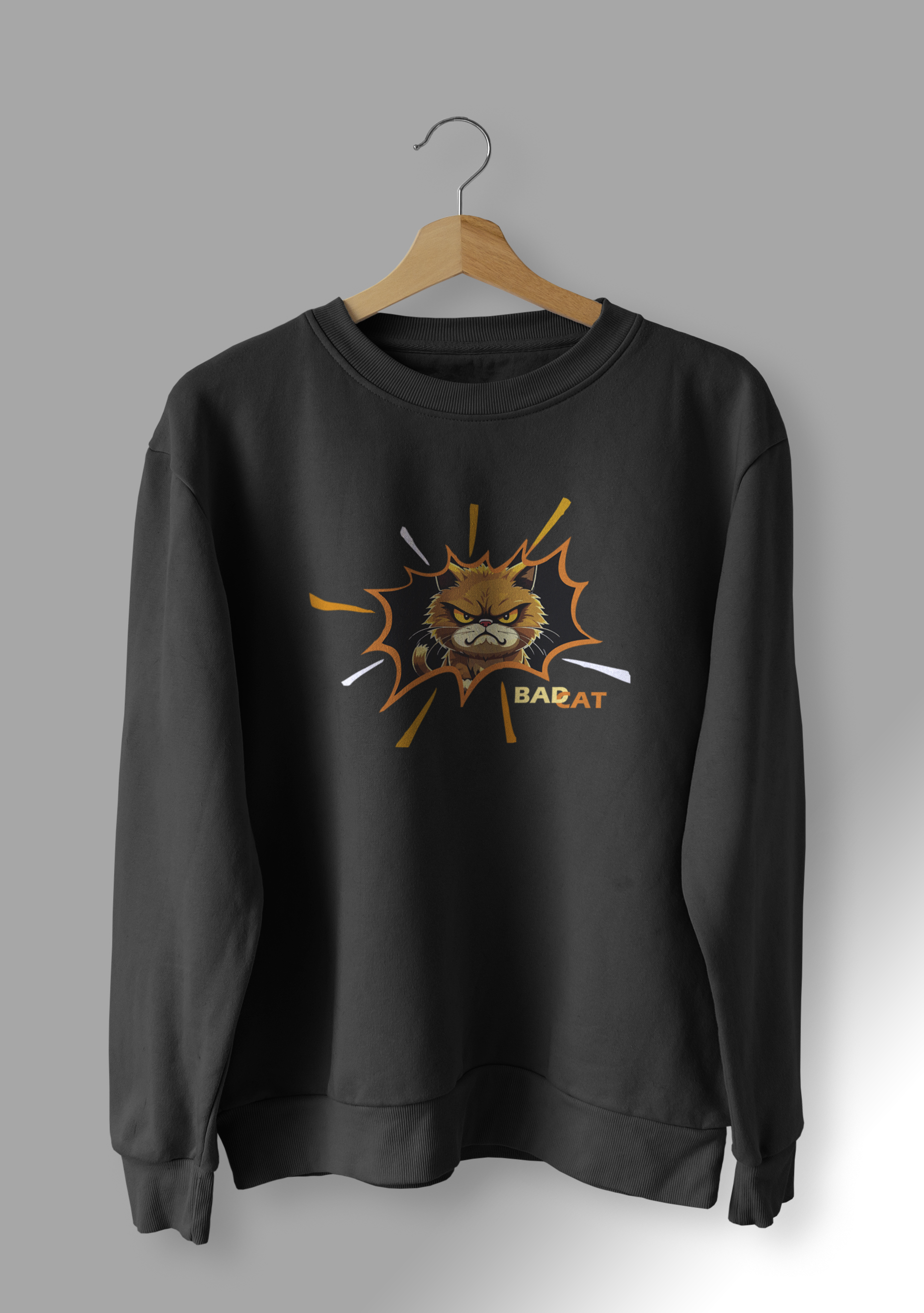 Nome do produto: Moletom Bad Cat