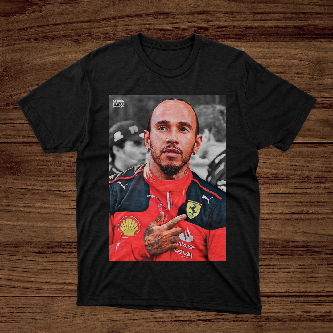 Camiseta Lewis Hamilton Ferrari