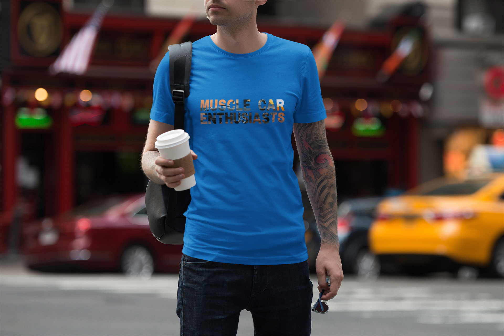 Camiseta muscle car estonada