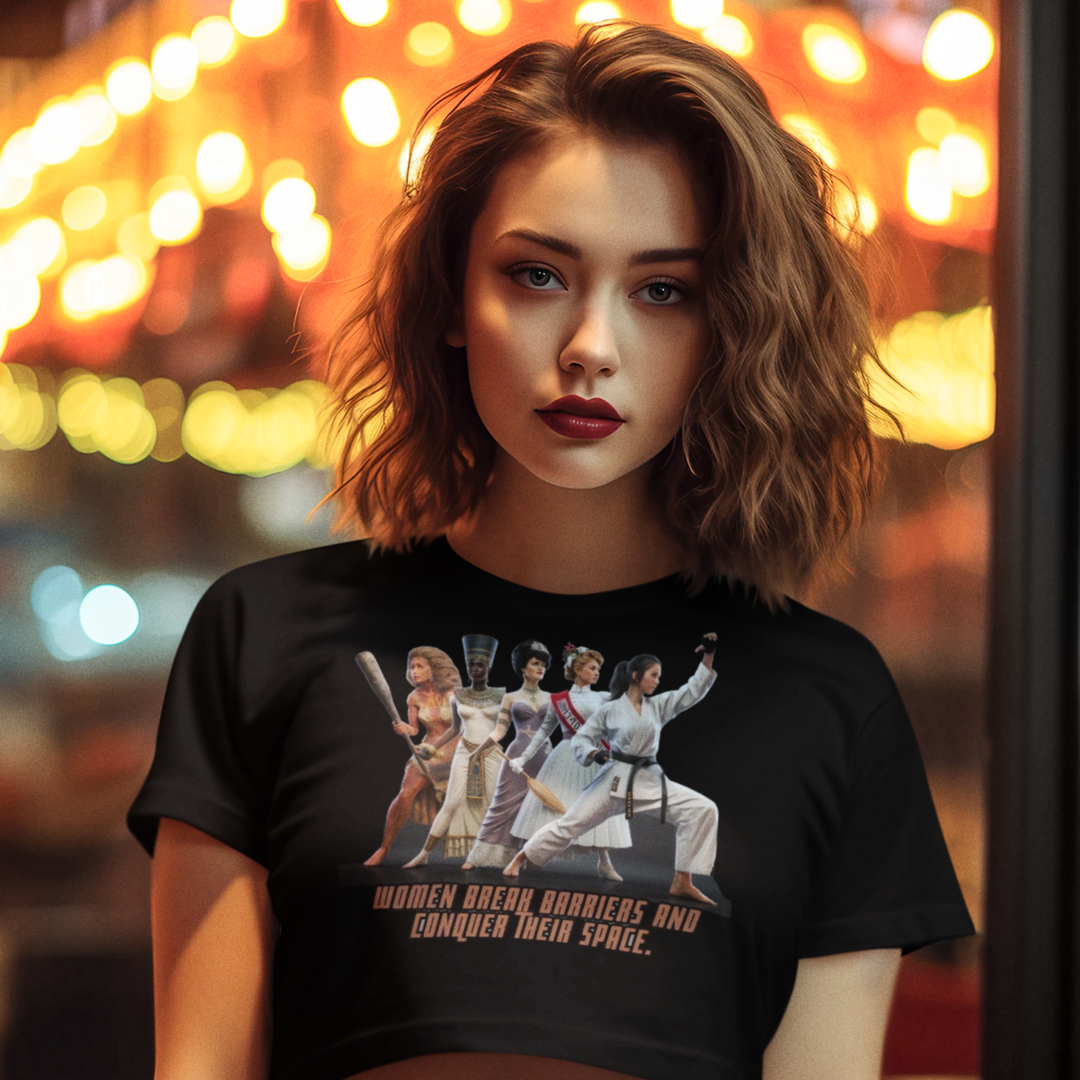 Camiseta feminina Conquest