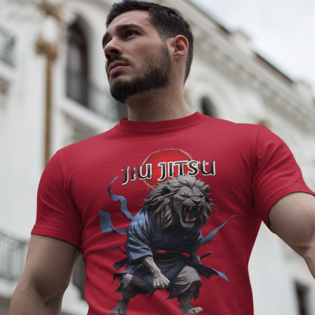Camiseta Jiu Jitsu Lion