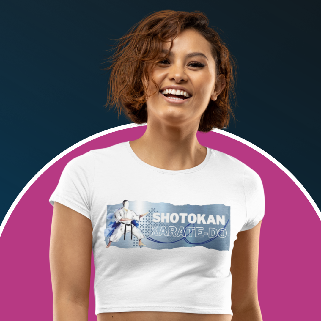 Camiseta Cropped Shotokan