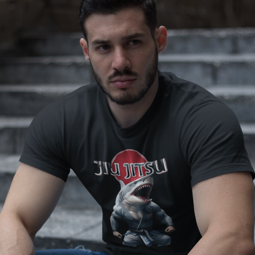 Camiseta  Jiu Jitsu Shark