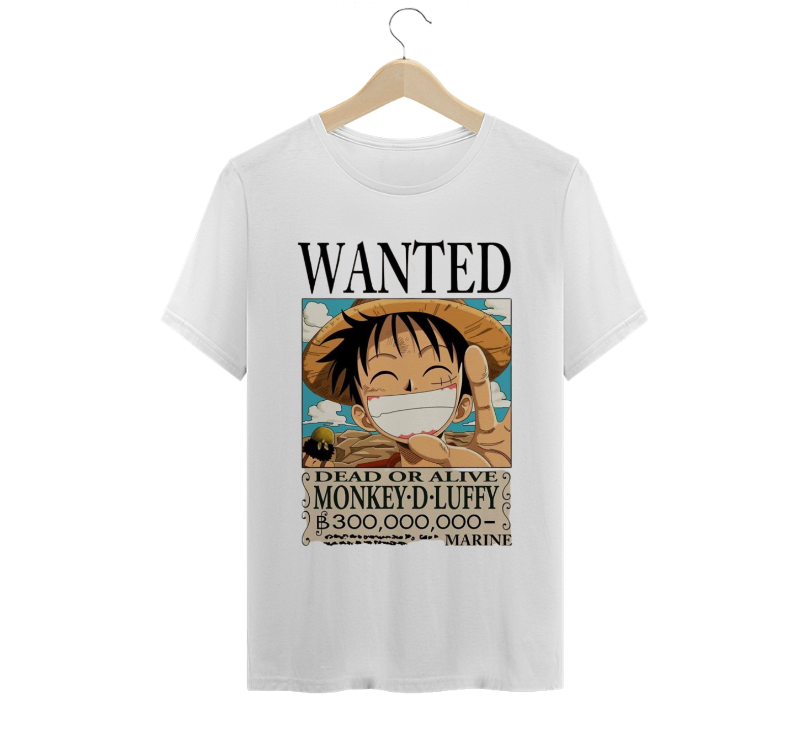 Camiseta Luffy Procurado