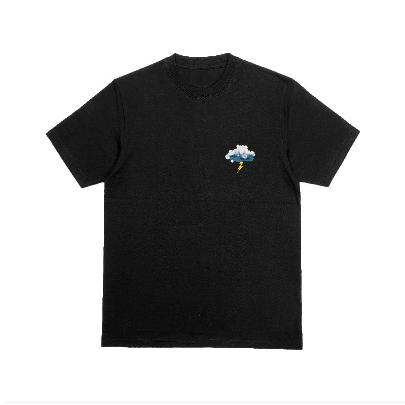 Nome do produto: Camiseta Black Nimbus I - Frente e Costas