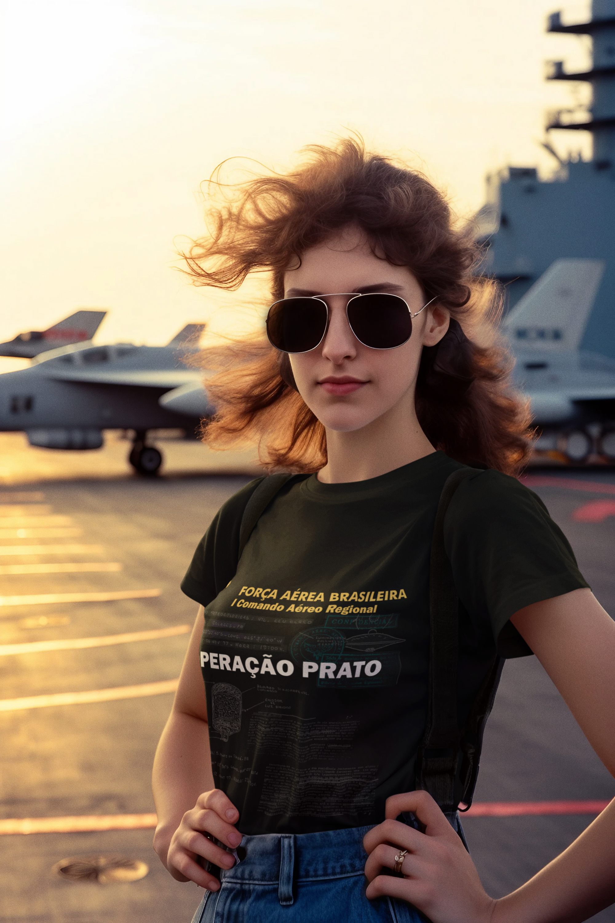 Camiseta Operação Prato Black Feminina