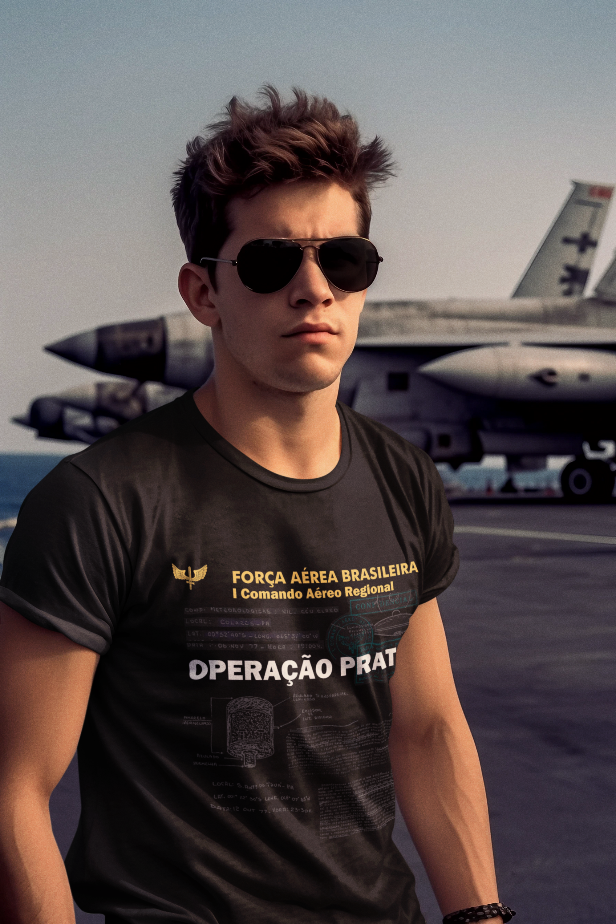 Camiseta Operação Prato Black
