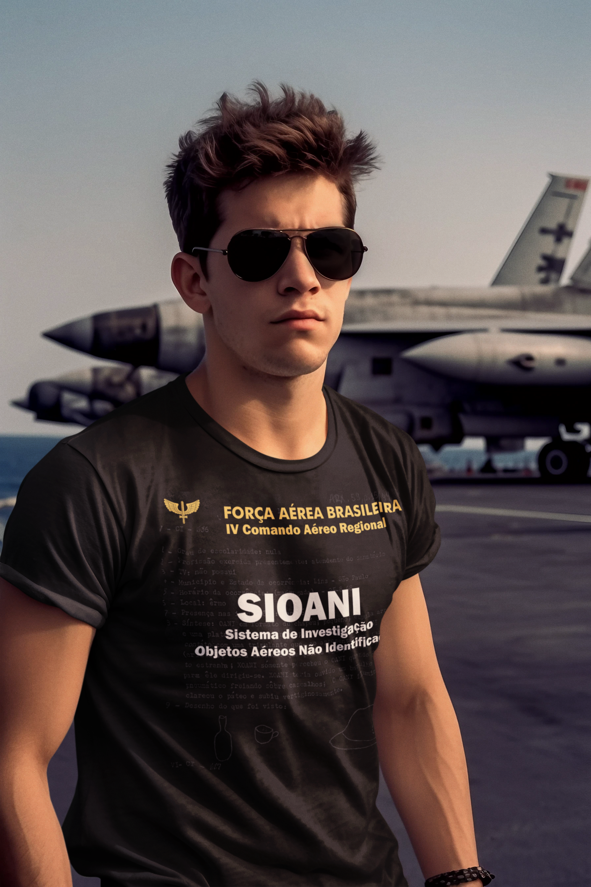 Camiseta SIOANI BLACK