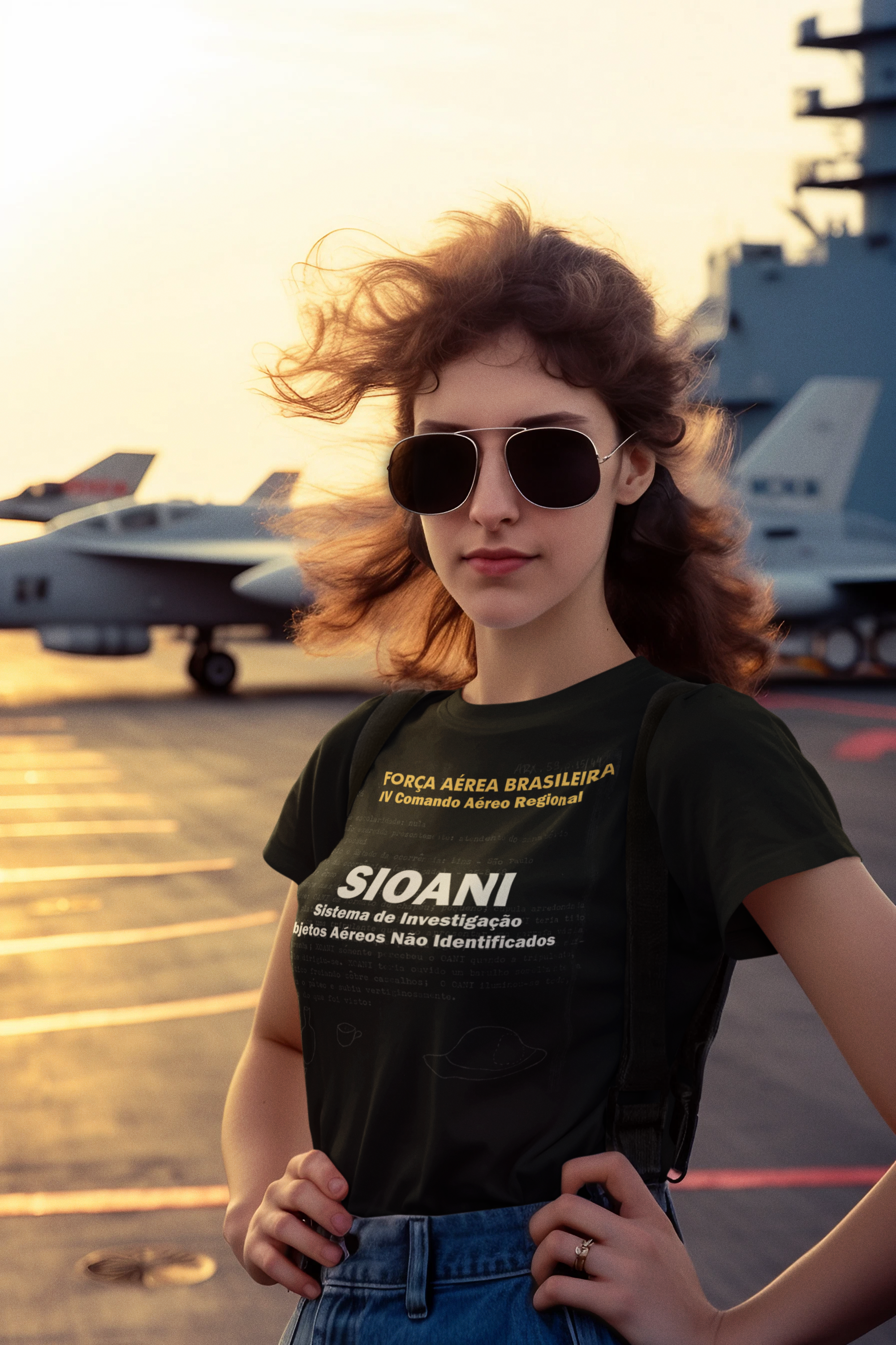 Camiseta SIOANI BLACK Feminina