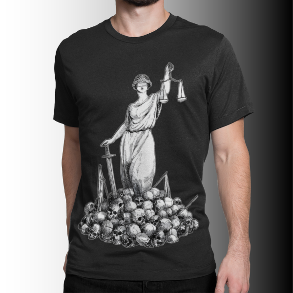Camiseta Estampa Justiceira 