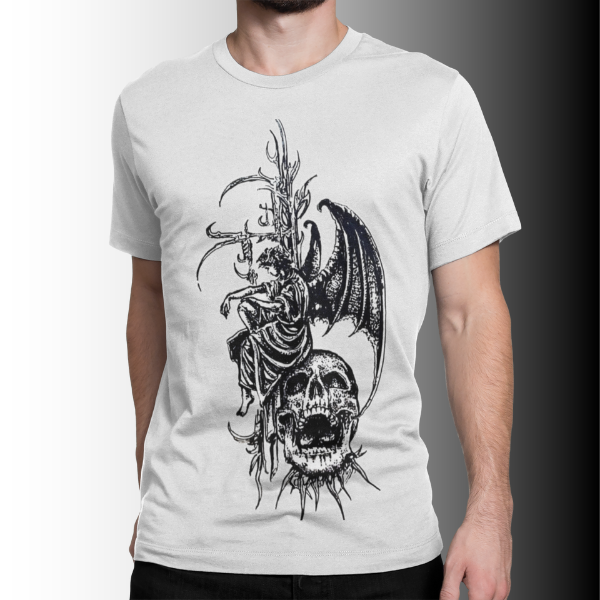 Camiseta Estampa Anjo da Morte 