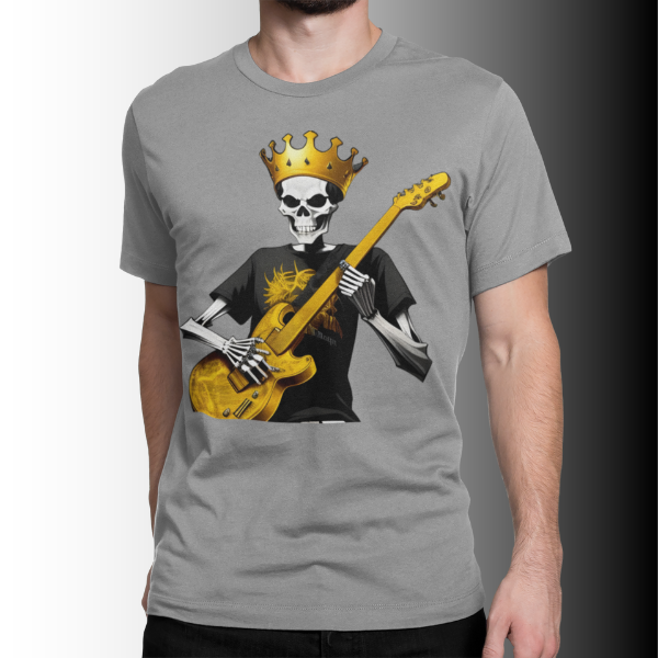 Camiseta Estampa Guitarrista King