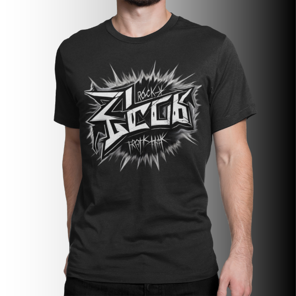 Camiseta Estampada Ícone do ROCK