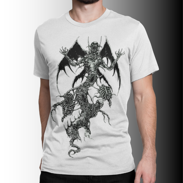 Camiseta Estampa Criatura das Trevas 