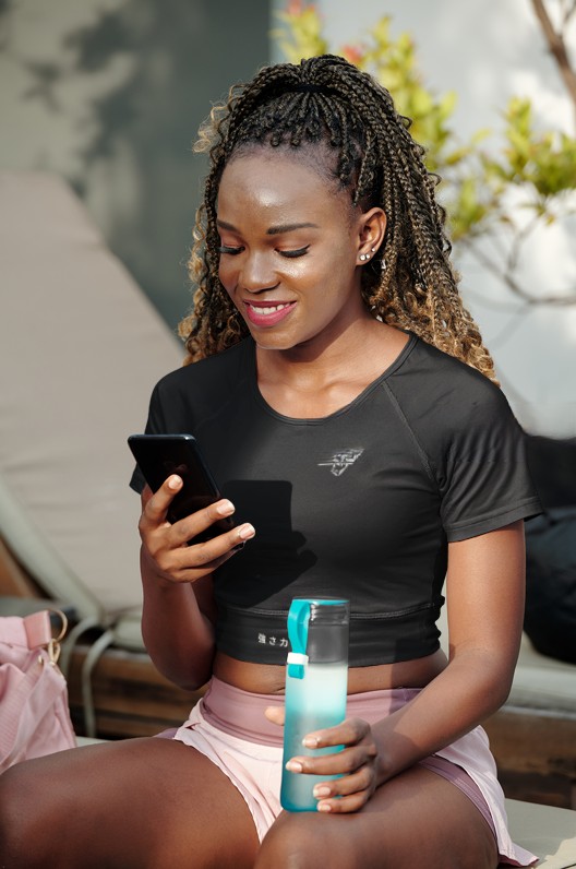 Cropped de Treino Logo Kaizen