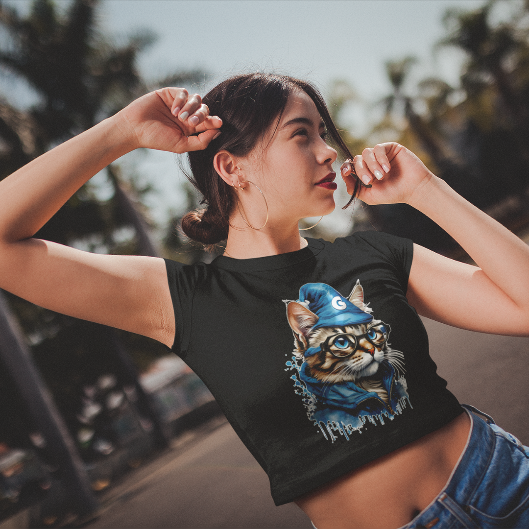 Cropped Gato Fofo