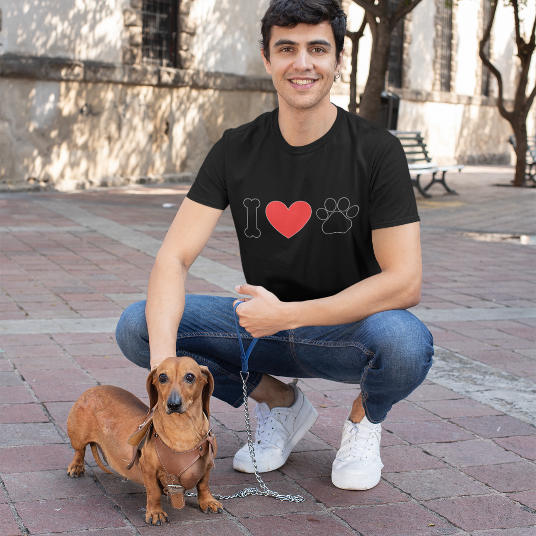 Camiseta Eu Amo Cachorro