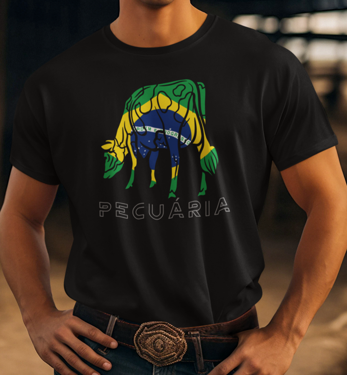 Camiseta Pecuária Leiteira Brasil