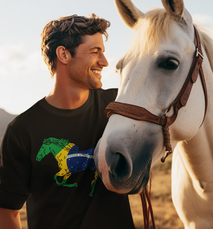 Camiseta Cavalo Brasil