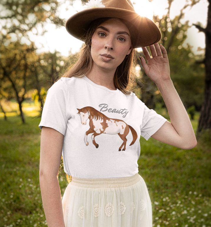 Baby Long Beauty Paint Horse