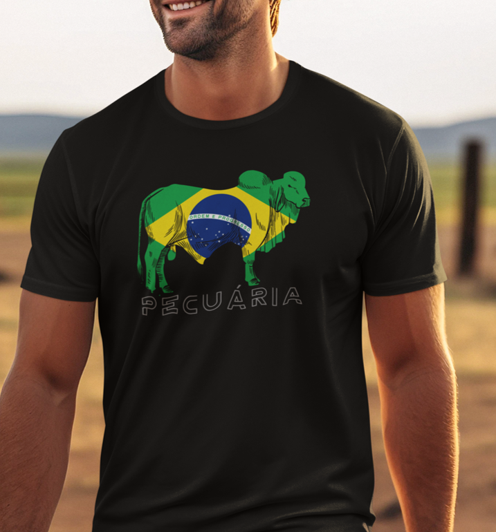 Camiseta Pecuária Nelore Brasil