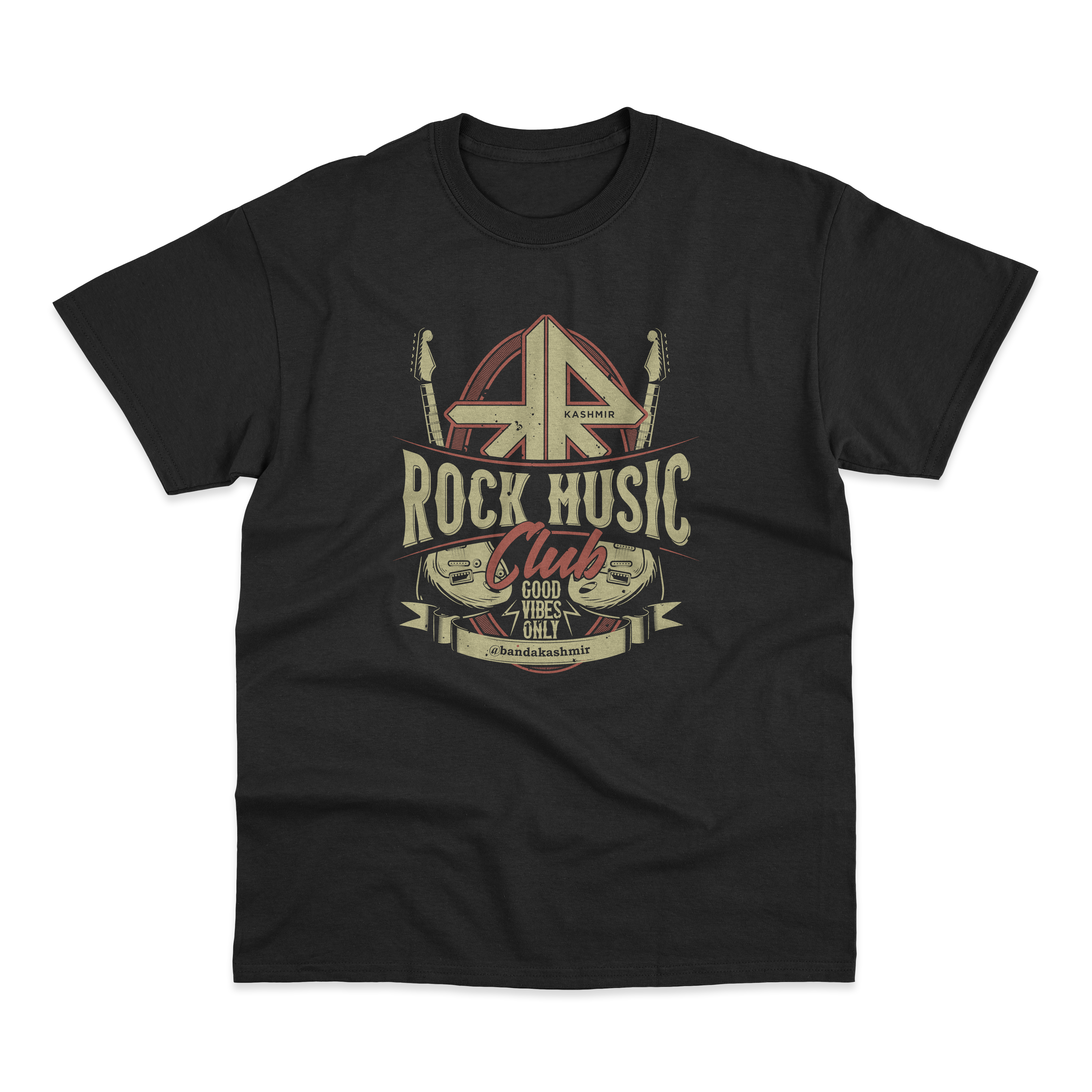 CAMISETA KASHMIR ROCK MUSIC CLUB
