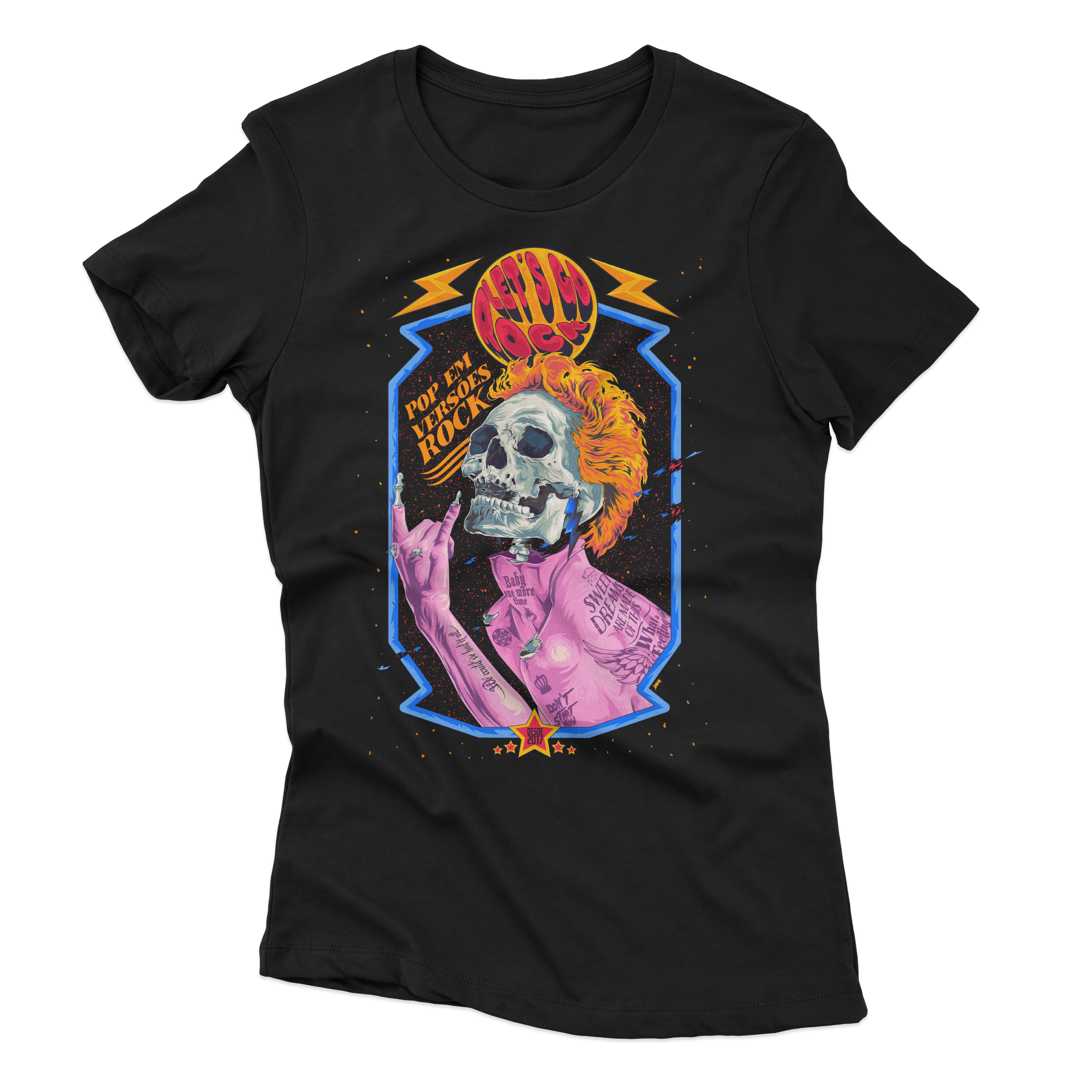 BABY LONG LET'S GO ROCK POSTER