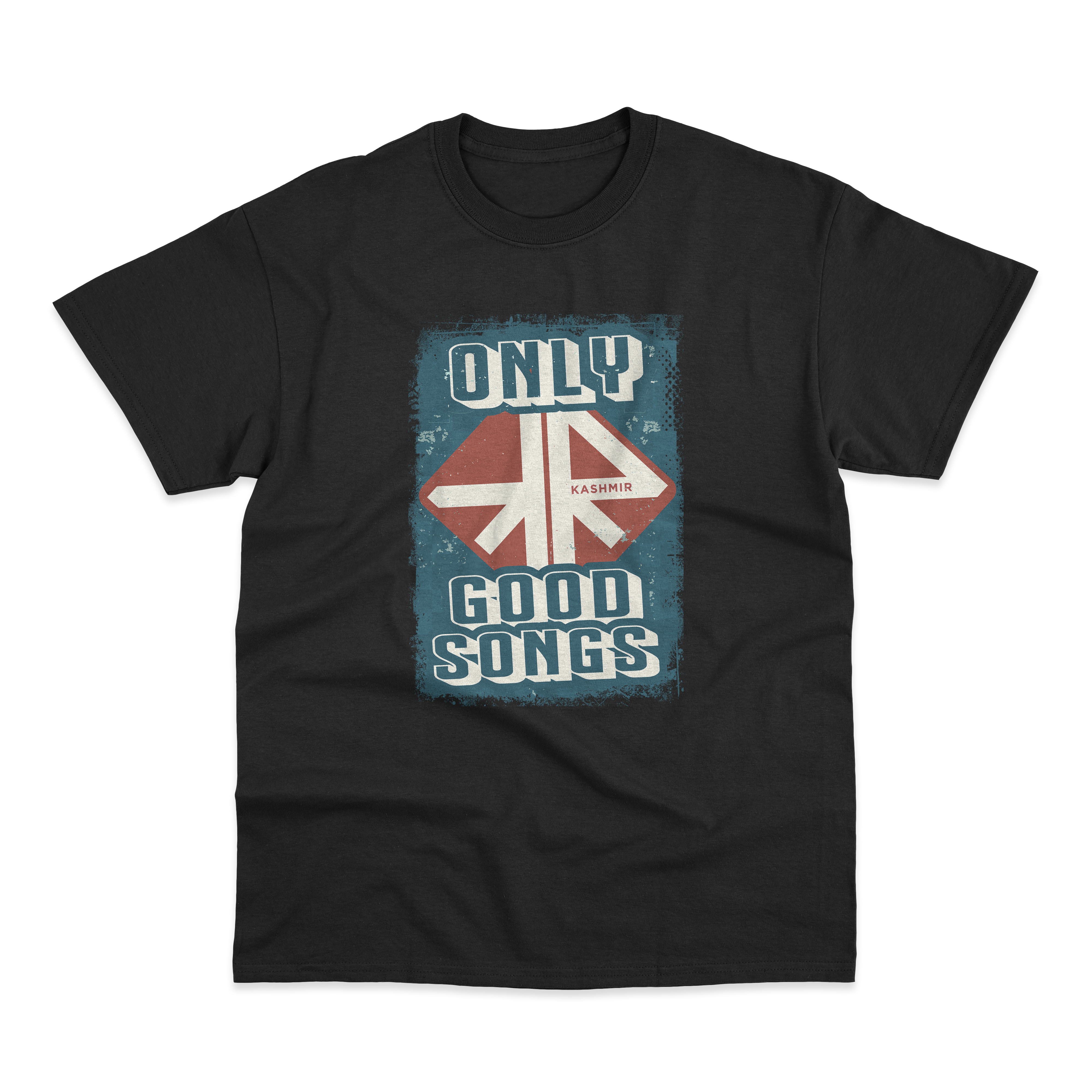 CAMISETA KASHMIR ONLY GOOD SONGS