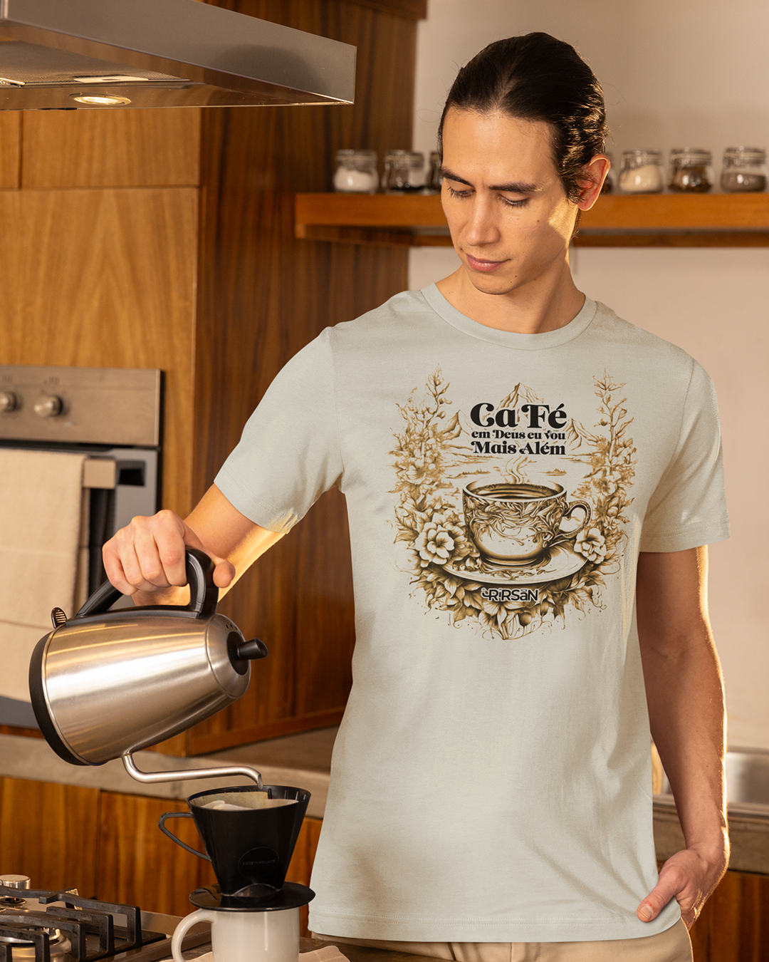 Café em Deus | Unissex | Marfim