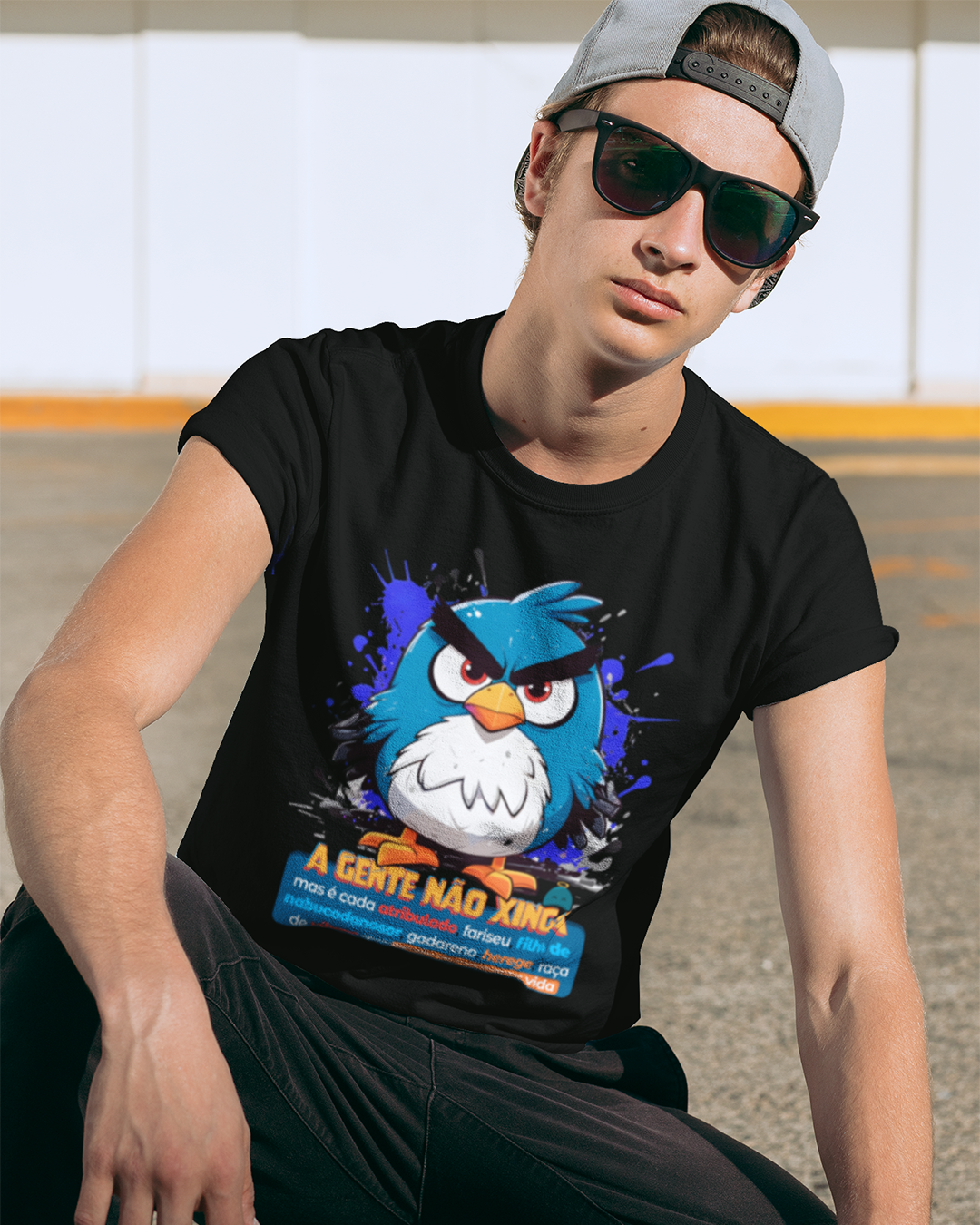 Nome do produto: Crente não Xinga | Masculino