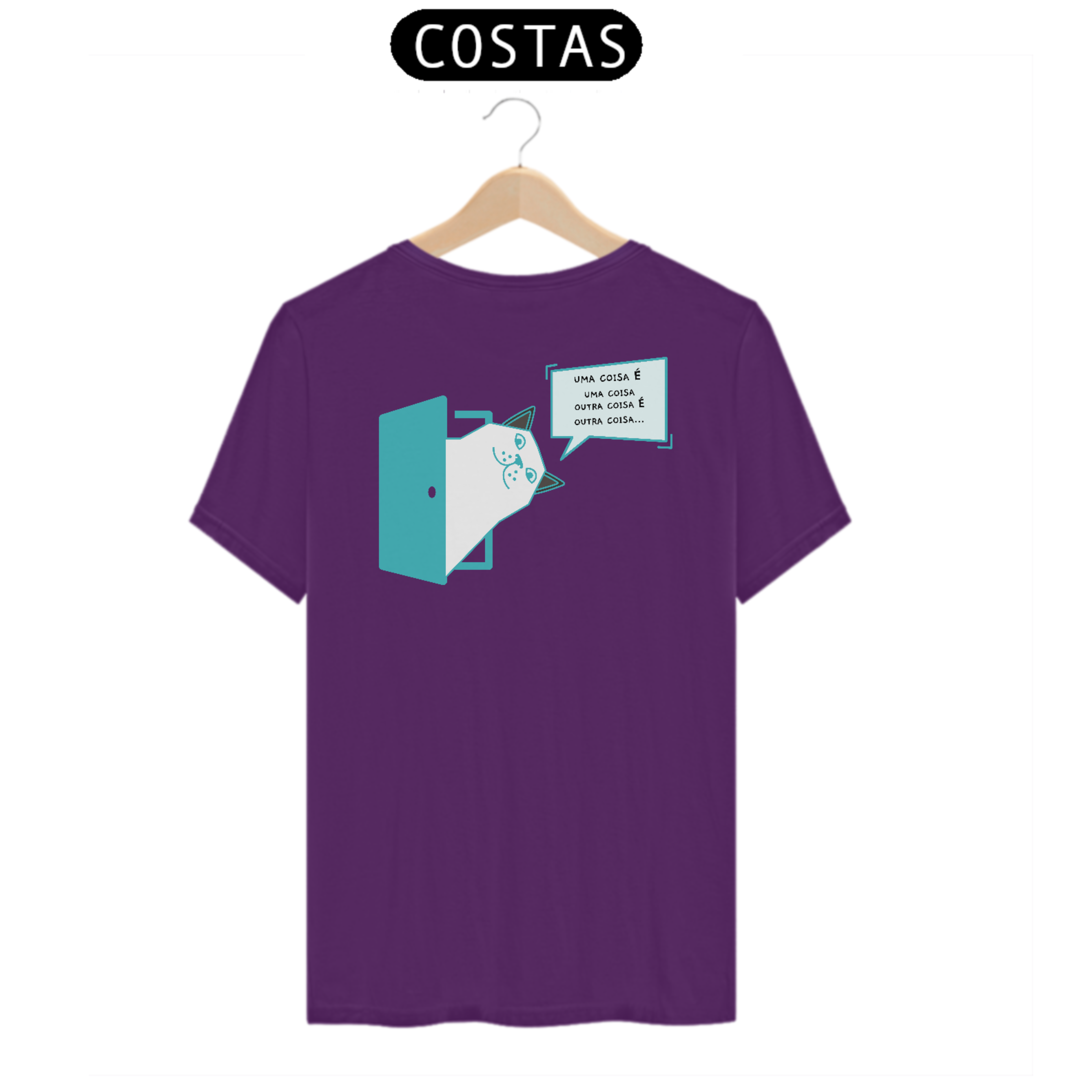 CAMISETA - GATO UMA COISA
