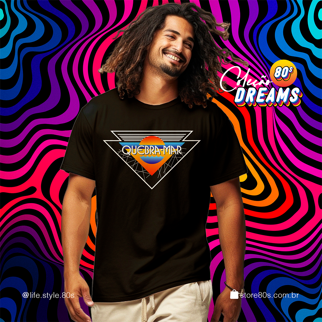 Camiseta - Coleção Dreams - Quebra-Mar 80s B