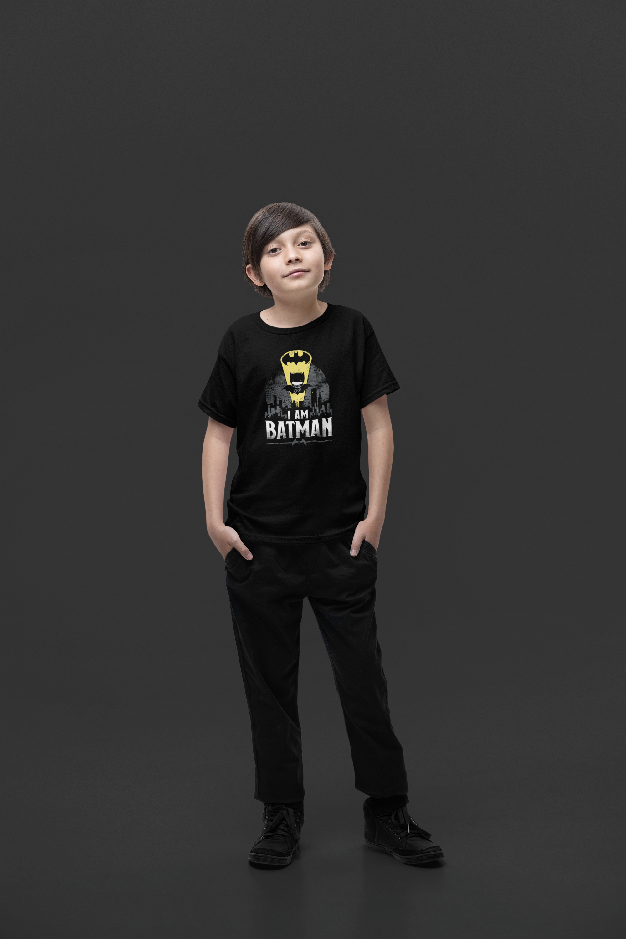 Camiseta DC Batman Quality Infantil (10 A 14)