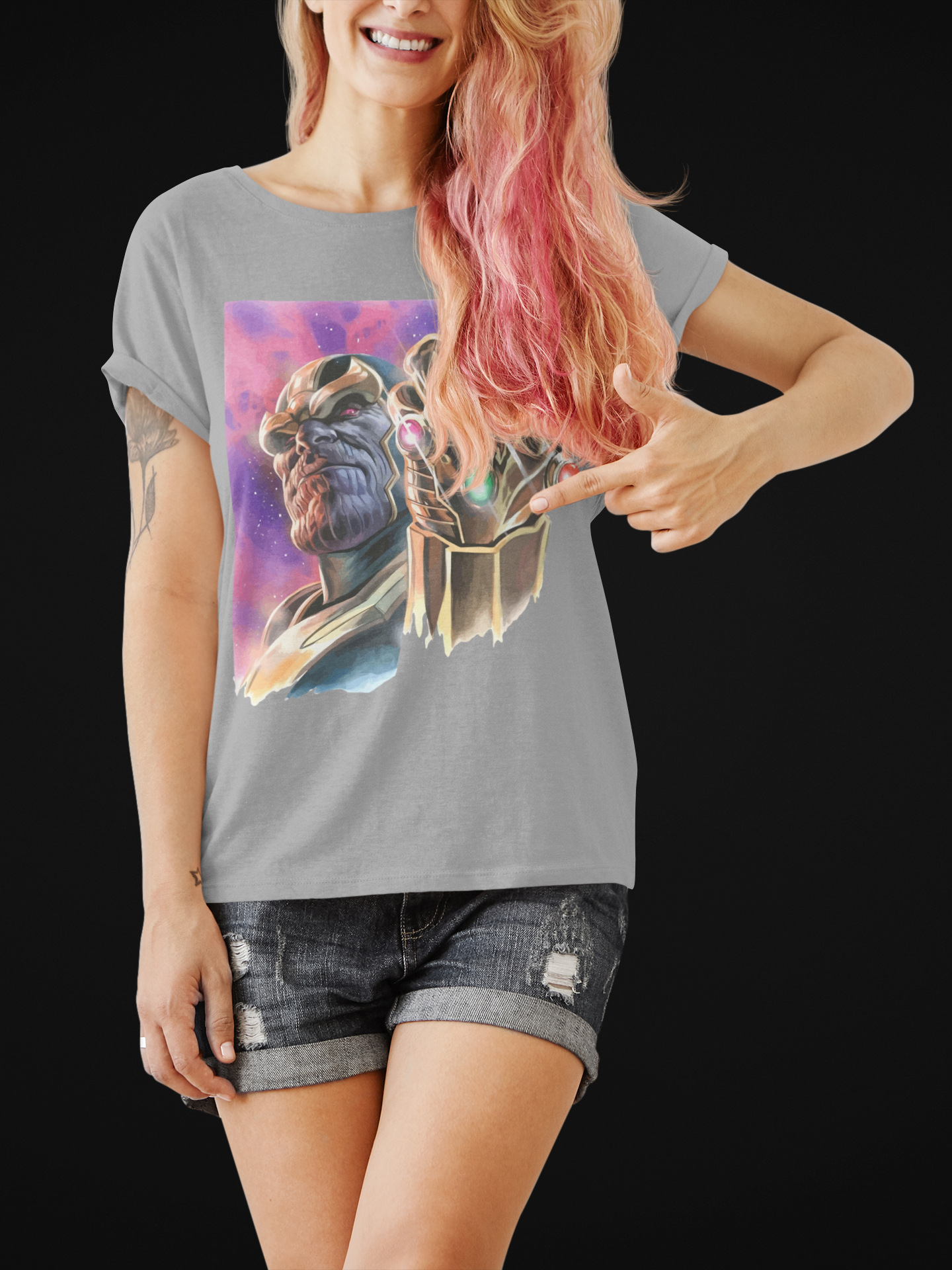 Camiseta Thanos Quality