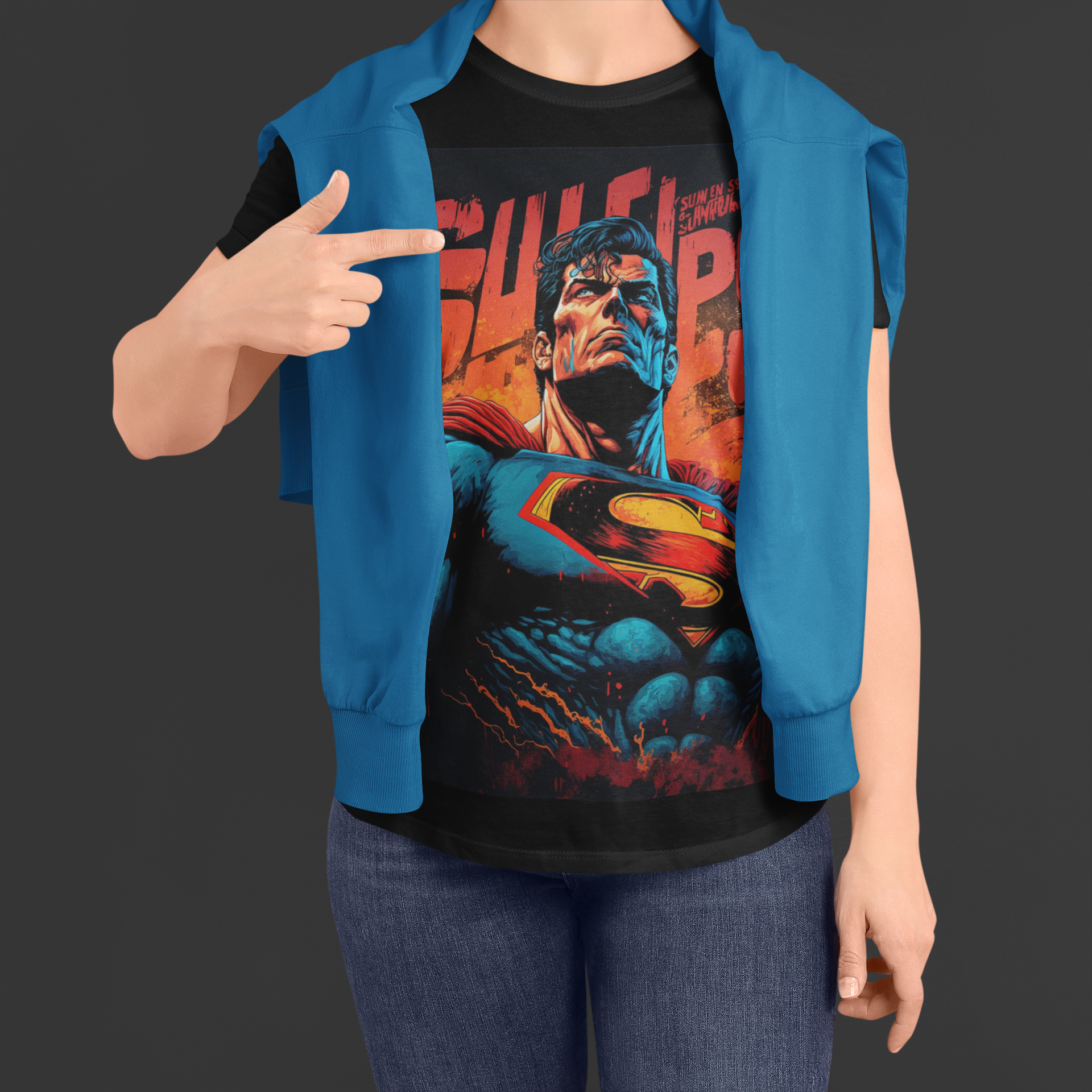 Camiseta DC Super Man Quality