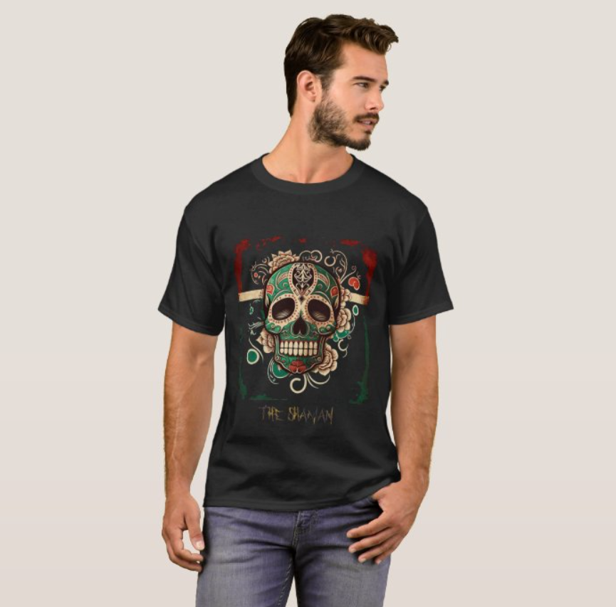 Camiseta Shaman2 100% Algodão Qualidade Premium