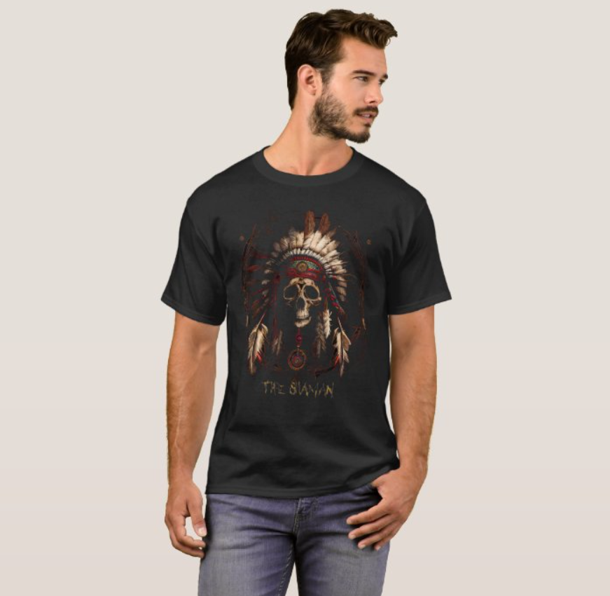 Camiseta Shaman 100% Algodão Qualidade Premium