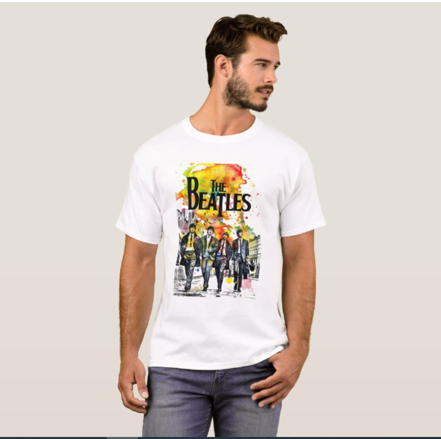Camiseta  Beatles 100% Algodão Premium 