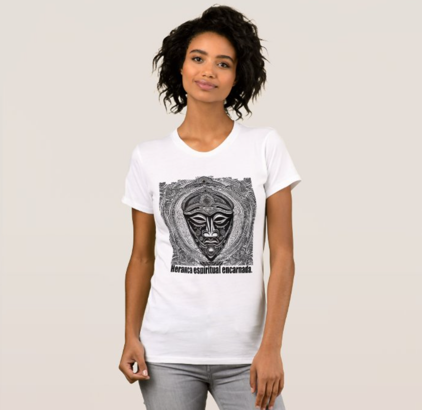 Camiseta Herança Fem 100% Algodão Qualidade Premium