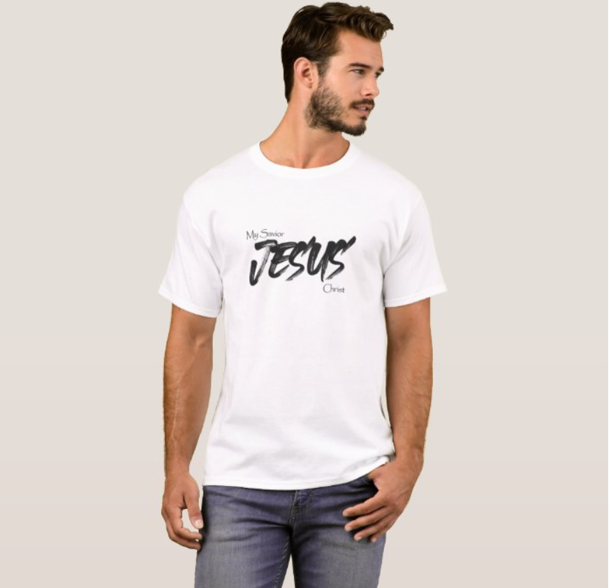Camiseta Gospel Meu Salvador 100% Algodão Qualidade Premium
