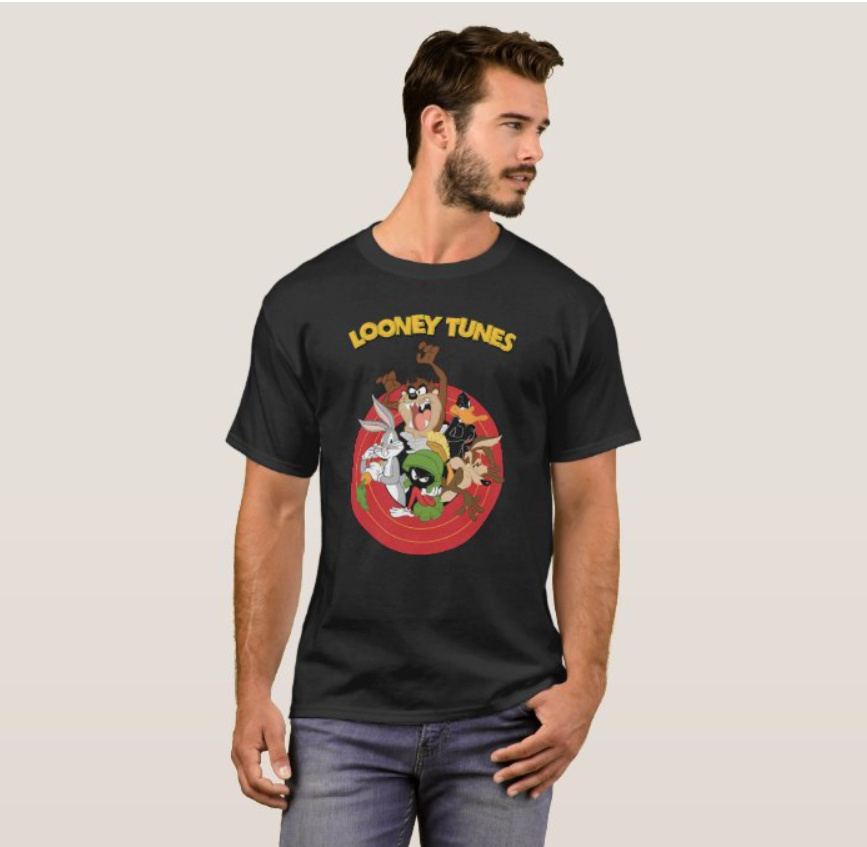 Camiseta Looney 100% Algodão Qualidade Premium