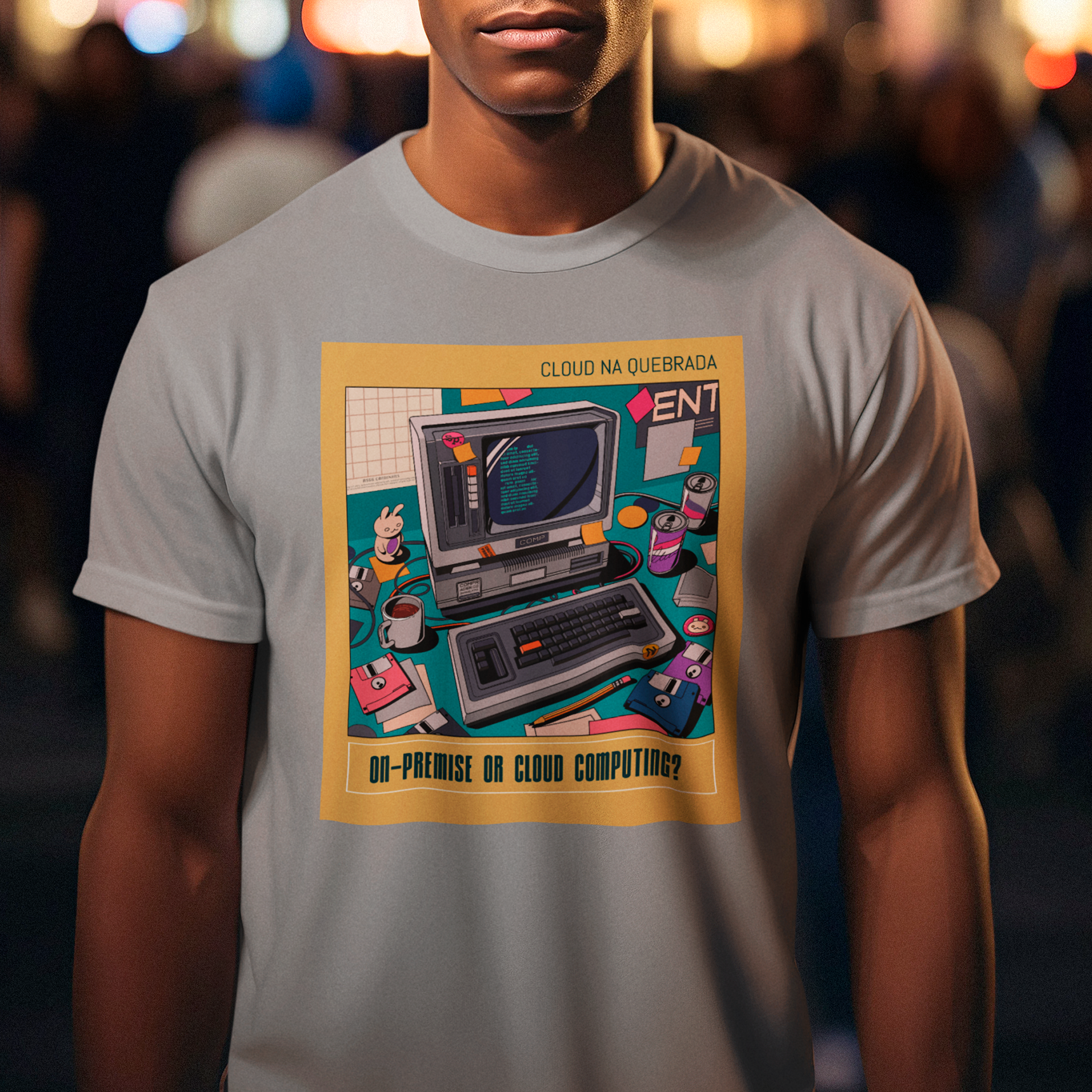 Camiseta - Cloud na Quebrada - Retro