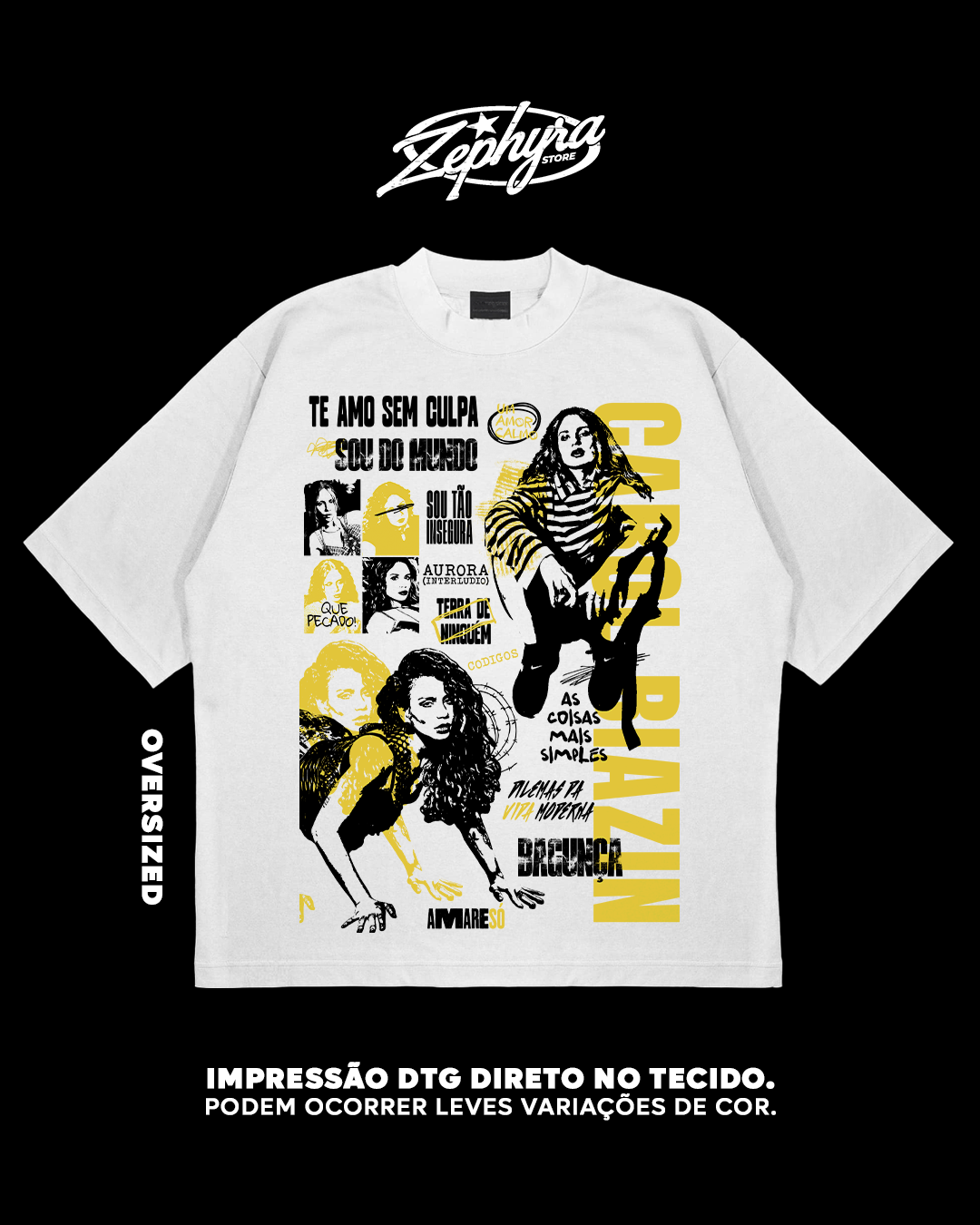 Oversized - TE AMO SEM CULPA - CB