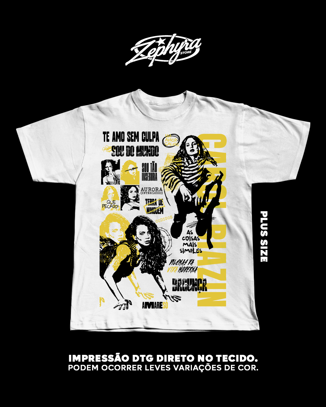 Plus Size - TE AMO SEM CULPA - CB