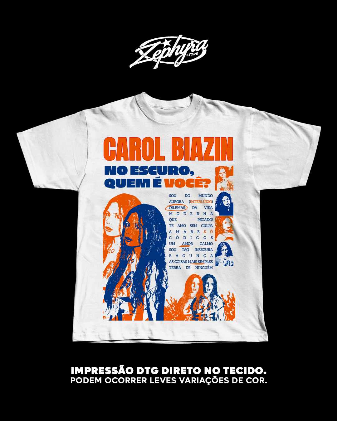 Tradicional - NO ESCURO QUEM É VOCÊ?  - Carol Biazin