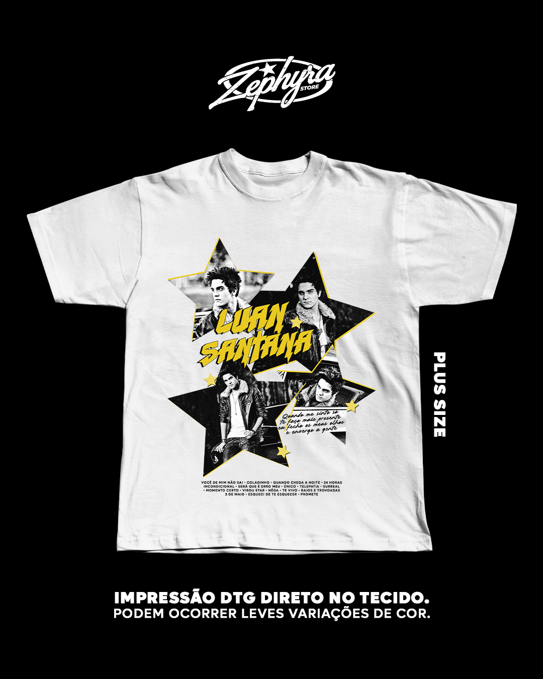 Plus Size - Luan Santana - Quando chega a noite