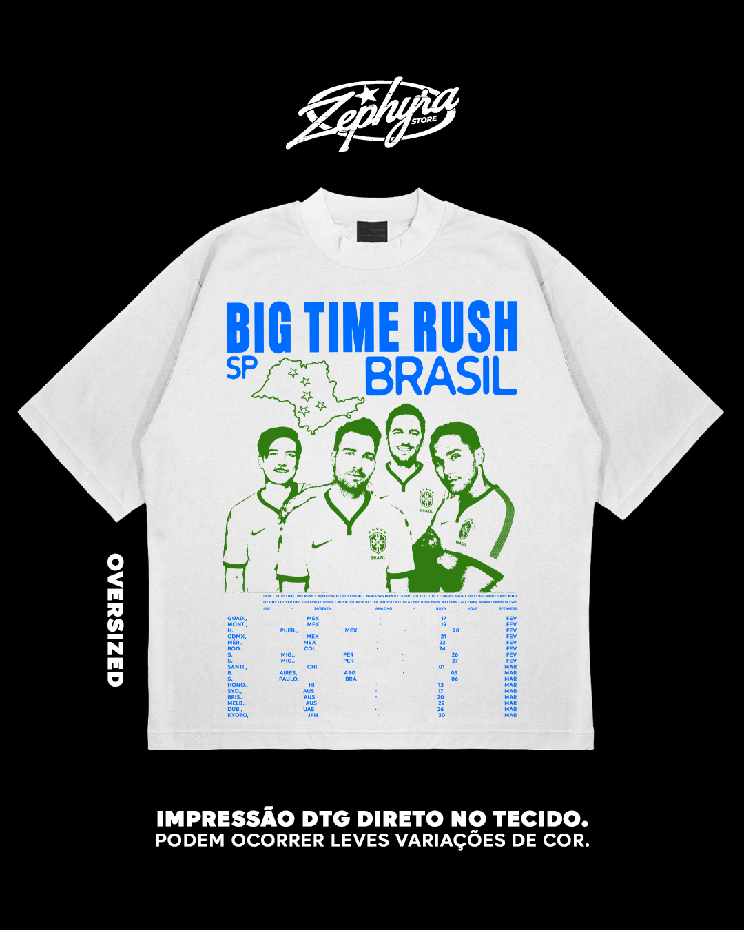 Oversized - Big Time Rush - BRASIL