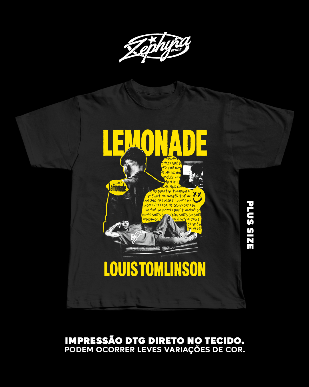Plus Size - Louis Tomlinson -  Lemonade