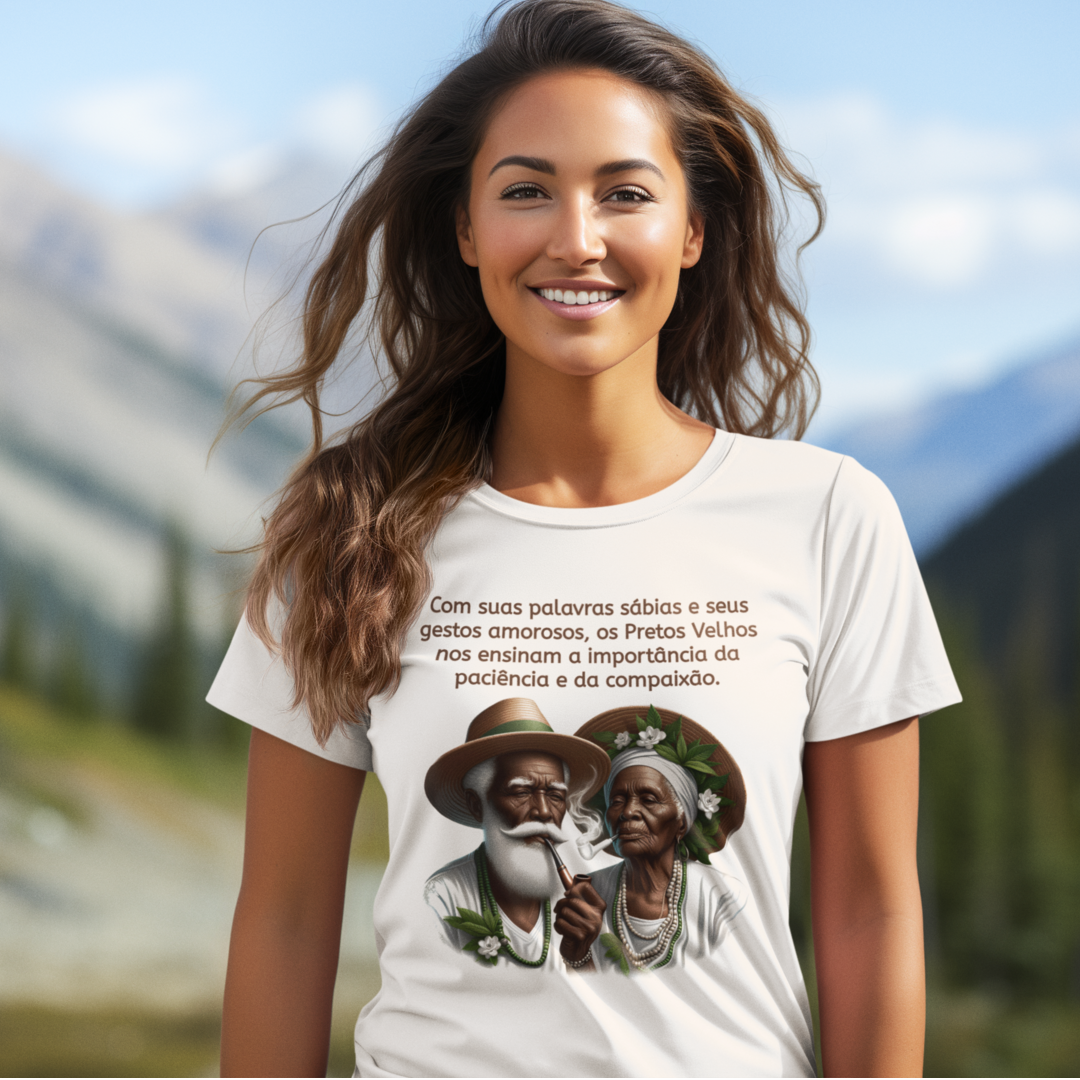 Camiseta Casal de Preto Velho